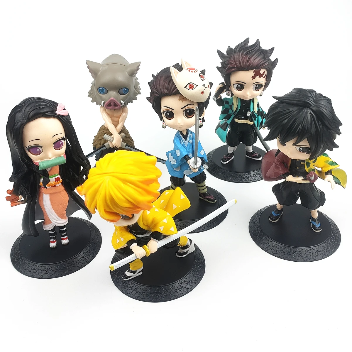 Hot Demon Slayer figure anime Action Toy Figures Kamado Tanjirou Kamado Nezuko Agatsuma Zenitsu Hashibira Inosuke Blind Box toys
Hot Demon Slayer figure anime Action Toy Figures Kamado Tanjirou Kamado Nezuko Agatsuma Zenitsu Hashibira Inosuke Blind Box toys