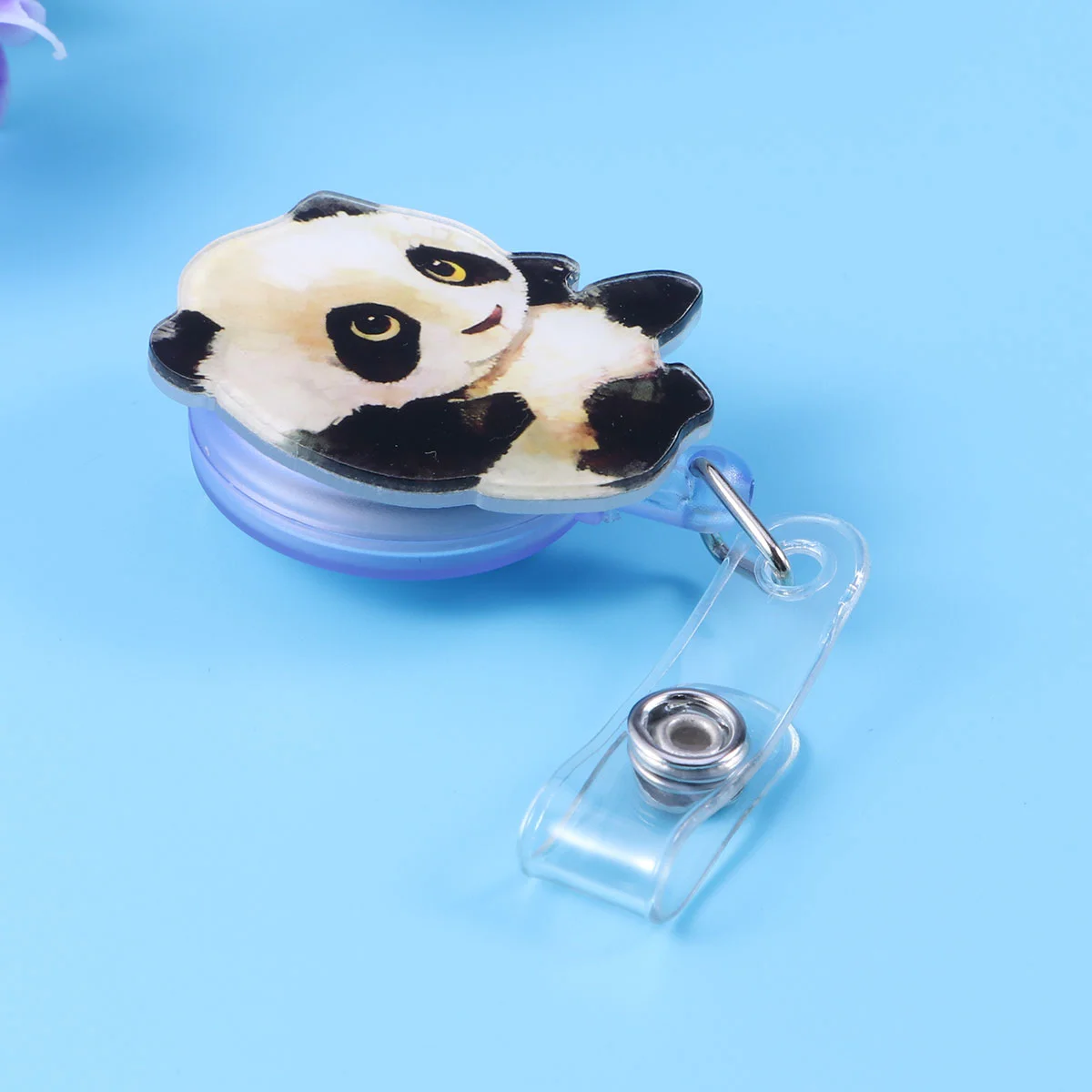 Panda Shaped Retractable ID Badge Reel Badge Holder Reel Clip On Holders With Clip For Nurse Doctors Teachers
Panda Shaped Retractable ID Badge Reel Badge Holder Reel Clip On Holders With Clip For Nurse Doctors Teachers