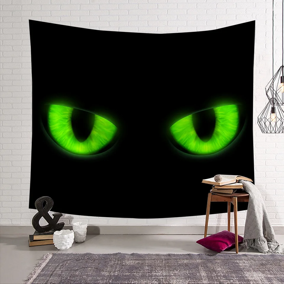 Black Cat Tapestry Headboard Wall Art Bedspread Dorm Tapestry for Living Room Bedroom Home Decor 
Black Cat Tapestry Headboard Wall Art Bedspread Dorm Tapestry for Living Room Bedroom Home Decor