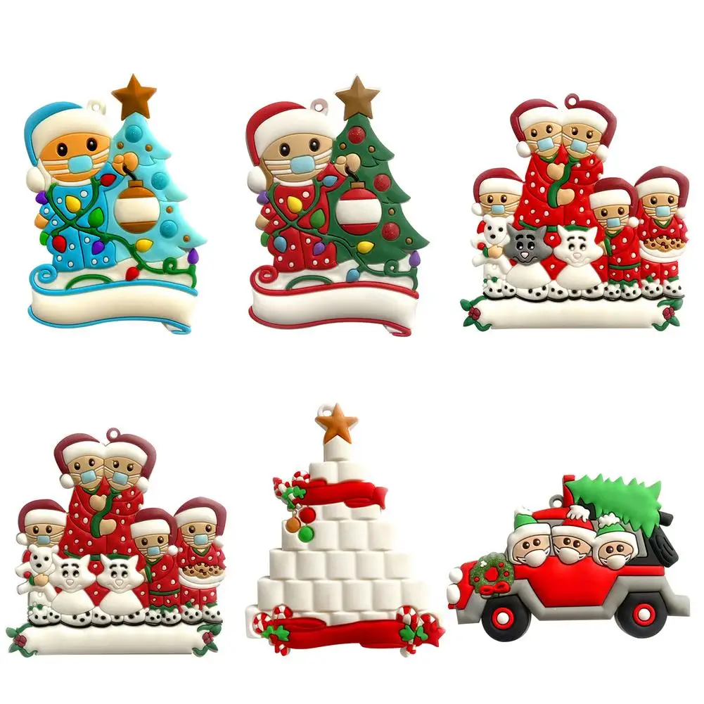Christmas Tree Hanging Ornament Soft Rubber Snowman Hanging Pendant 2020 Personalized Survived Family DIY Name Blessing Decor
Christmas Tree Hanging Ornament Soft Rubber Snowman Hanging Pendant 2020 Personalized Survived Family DIY Name Blessing Decor
