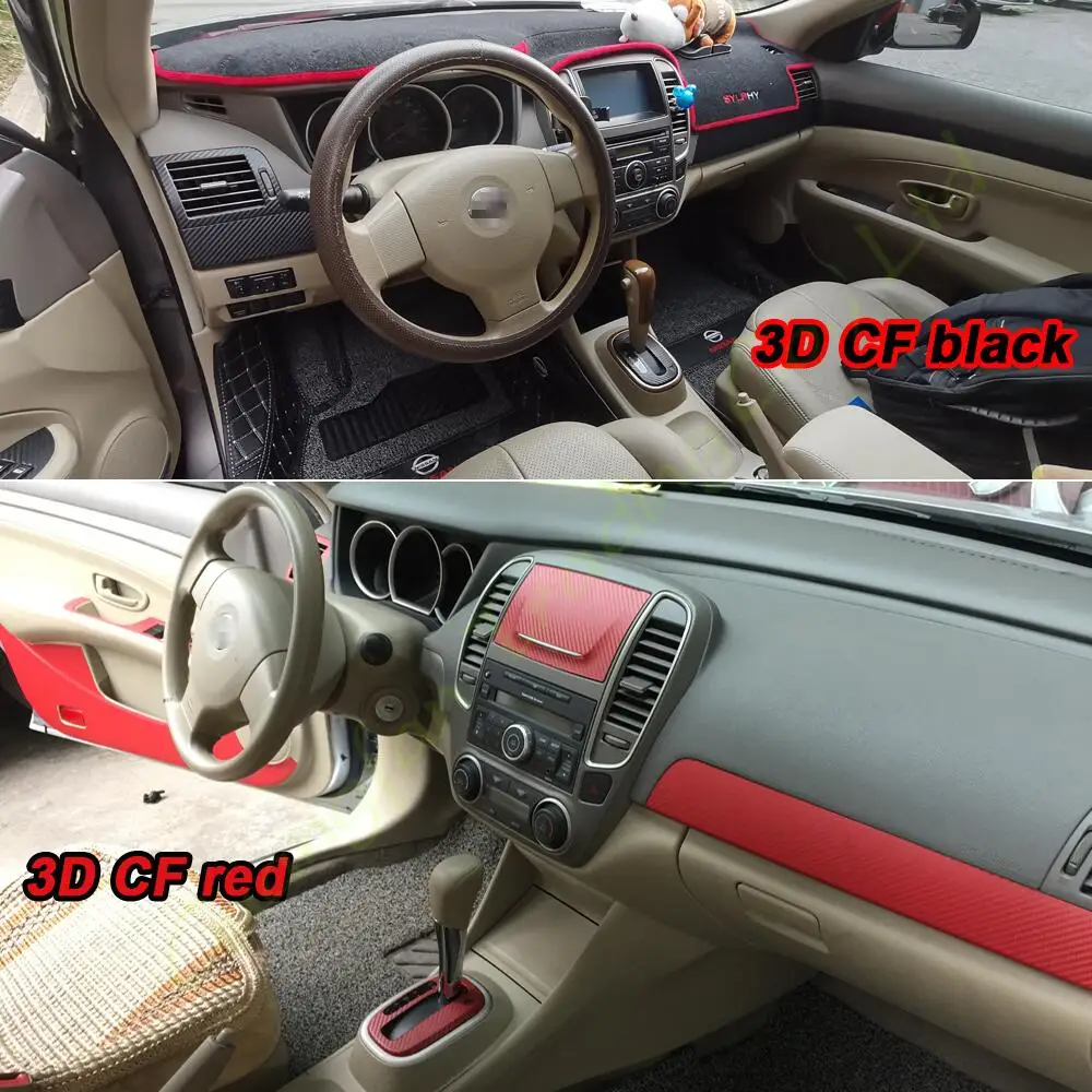 3D/5D Carbon Fiber Car-styling Interior Cover Console Color Stickers Decals Parts Accessories For Nissan Sentra Sylphy 2009-2016
3D/5D Carbon Fiber Car-styling Interior Cover Console Color Stickers Decals Parts Accessories For Nissan Sentra Sylphy 2009-2016