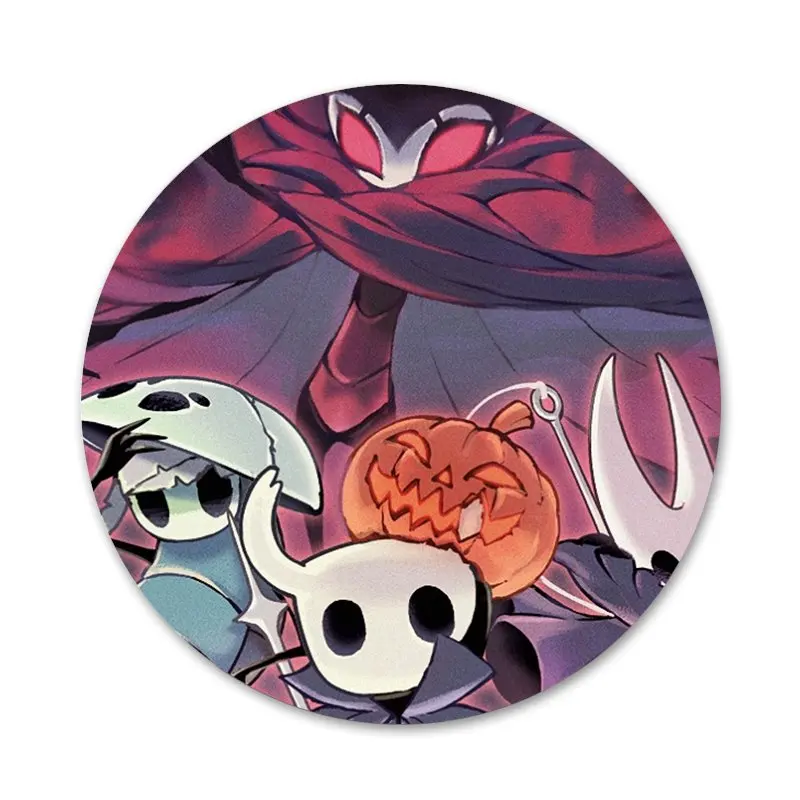 Hollow knight Icons Pins Badge Decoration Brooches Metal Badges For Backpack Decoration 58mm
Hollow knight Icons Pins Badge Decoration Brooches Metal Badges For Backpack Decoration 58mm