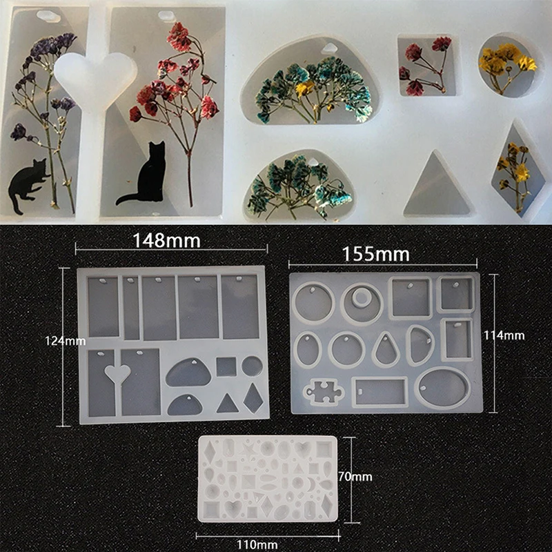 Fashion DIY Resin Decorative Scrapbooking Craft Jewelry Making PendantMold Silicone Mould
Fashion DIY Resin Decorative Scrapbooking Craft Jewelry Making PendantMold Silicone Mould