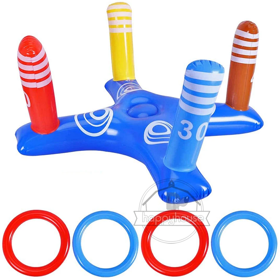 Inflatable Pool Ring Toss Game Toys Floating Swimming Pool Ring Water Pool Game Water Beach Floats Outdoor Play Toys Bath Toys
Inflatable Pool Ring Toss Game Toys Floating Swimming Pool Ring Water Pool Game Water Beach Floats Outdoor Play Toys Bath Toys