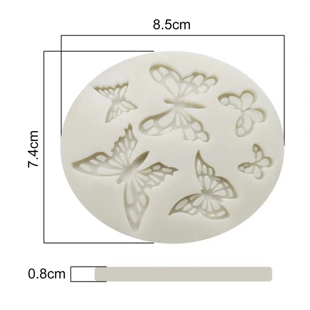 Hot Sales Butterfly Pattern Mold Healthy DIY Lightweight Butterfly Pattern Silicone Fondant Mould Cake Decorating Mold for Indoo
Hot Sales Butterfly Pattern Mold Healthy DIY Lightweight Butterfly Pattern Silicone Fondant Mould Cake Decorating Mold for Indoo