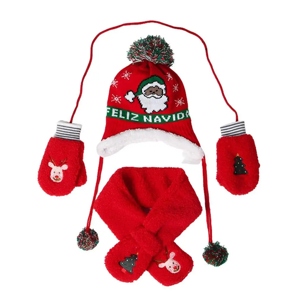 Christmas Earmuffs Toddler Beanie Gloves Scarf Set Winter Warm Hat With Pom Pom Winter Warm Toddler Cap For Photo
Christmas Earmuffs Toddler Beanie Gloves Scarf Set Winter Warm Hat With Pom Pom Winter Warm Toddler Cap For Photo