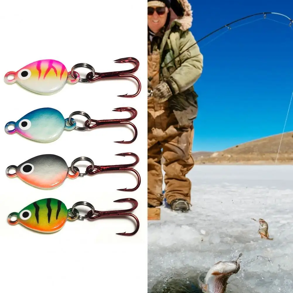 4Pcs/Set 3g 3.5cm Fishing Lure Flat Shape Anti-Scratch Easily Throw Mini Fishing Lures Set Hook Crankbait for Outdoor
4Pcs/Set 3g 3.5cm Fishing Lure Flat Shape Anti-Scratch Easily Throw Mini Fishing Lures Set Hook Crankbait for Outdoor