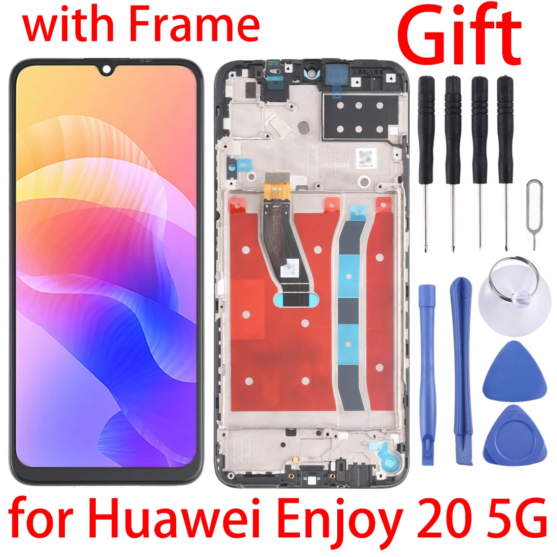 Новинка для Enjoy 20 5G, ЖК-экран и дигитайзер, полная сборка с рамкой для Huawei Enjoy 20 5G 
Новинка для Enjoy 20 5G, ЖК-экран и дигитайзер, полная сборка с рамкой для Huawei Enjoy 20 5G