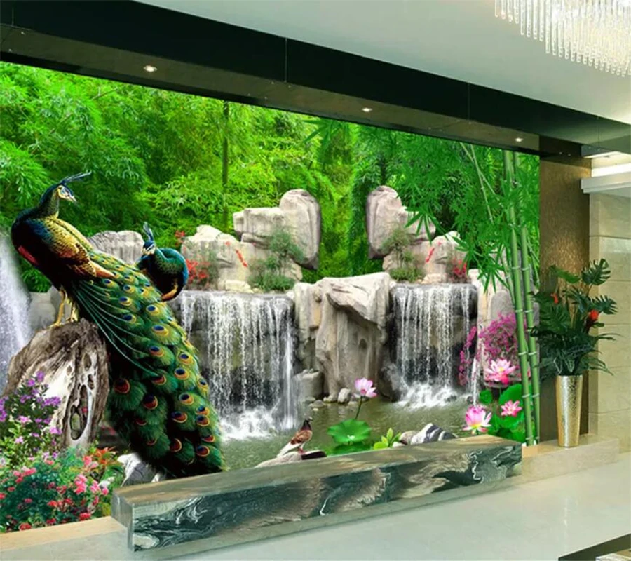 Custom wallpaper 3d photo murals bamboo rockery peacock fresh living room bedroom restaurant background wall paper for walls 3 d
Custom wallpaper 3d photo murals bamboo rockery peacock fresh living room bedroom restaurant background wall paper for walls 3 d