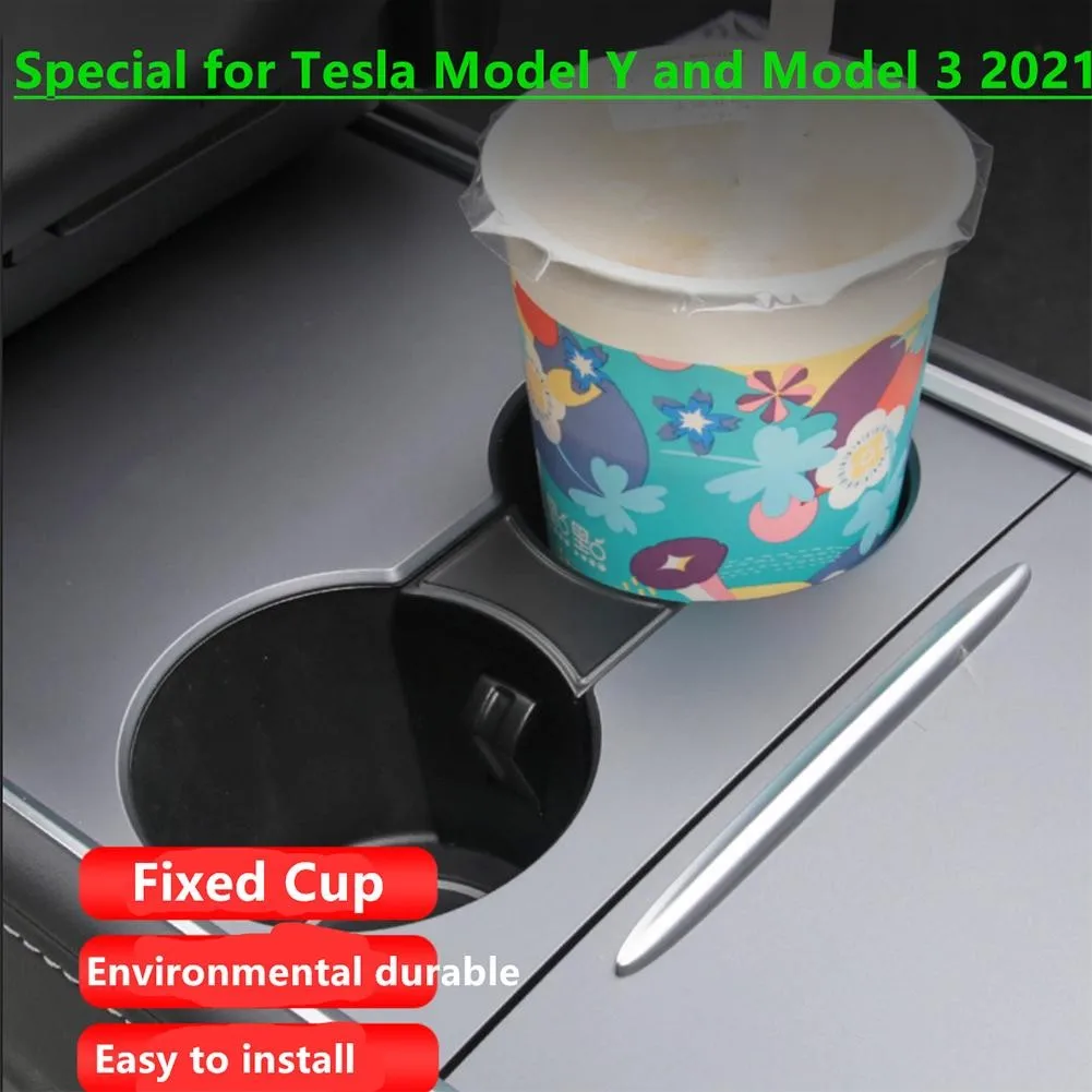 ABS Matt Black Water Cup Holder Divider Limiter Insert Clip For Tesla Model 3 2021 Model Y New Car Water Cup Holder
ABS Matt Black Water Cup Holder Divider Limiter Insert Clip For Tesla Model 3 2021 Model Y New Car Water Cup Holder