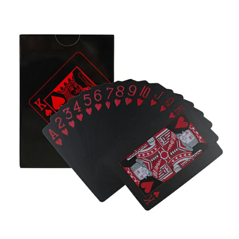 1Set Creative PVC Poker Waterproof Table Game Playing Cards Magic Trick Party Favor Durable Non Fade Waterproof For Playing Game
1Set Creative PVC Poker Waterproof Table Game Playing Cards Magic Trick Party Favor Durable Non Fade Waterproof For Playing Game