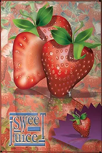 Kitchen Decor Sweet Strawberry Juice Poster Vintage Painting Tin Sign for Farm Wall Decoration Crafts Metal Tin Sign 8x12inch
Kitchen Decor Sweet Strawberry Juice Poster Vintage Painting Tin Sign for Farm Wall Decoration Crafts Metal Tin Sign 8x12inch