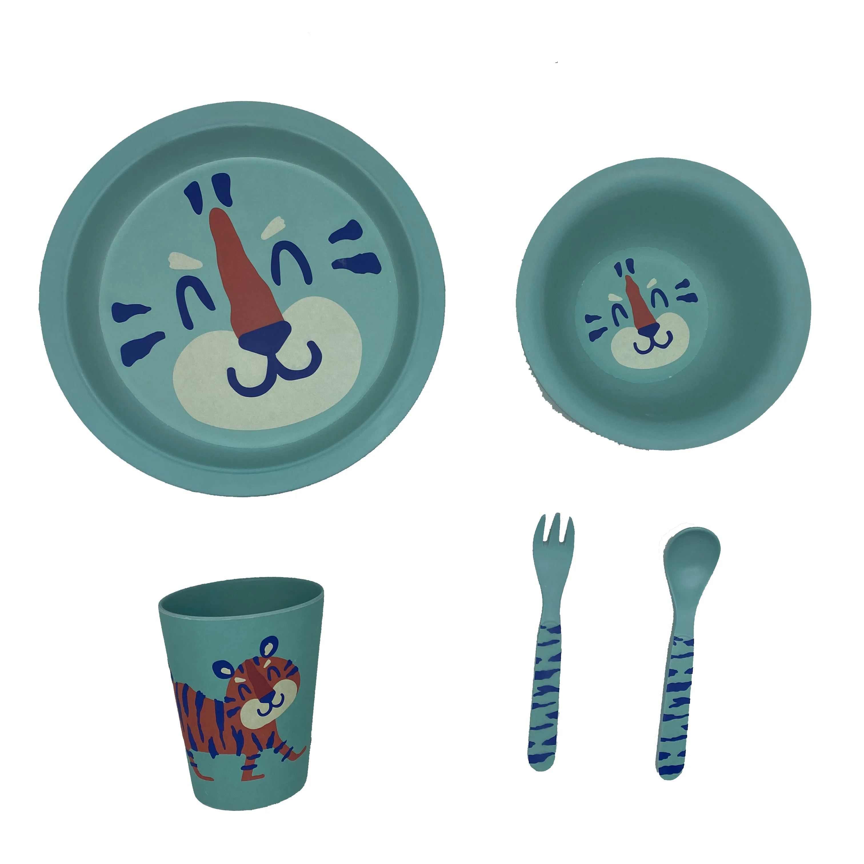 5pcs/set bamboo Tableware Cartoon Children Dishes Kids Dinner Plate Baby Plate Fork bowl Spoon Baby Eating Dinnerware Set
5pcs/set bamboo Tableware Cartoon Children Dishes Kids Dinner Plate Baby Plate Fork bowl Spoon Baby Eating Dinnerware Set