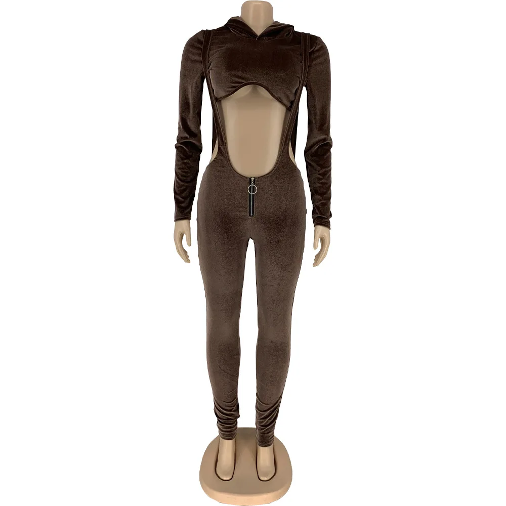 2020 Hooded Crop Top Shirt + Zipper Overalls Fitness Active Streetwear Sexy Outfits Hollow Out Solid Velour Two Piece Sets Women
2020 Hooded Crop Top Shirt + Zipper Overalls Fitness Active Streetwear Sexy Outfits Hollow Out Solid Velour Two Piece Sets Women