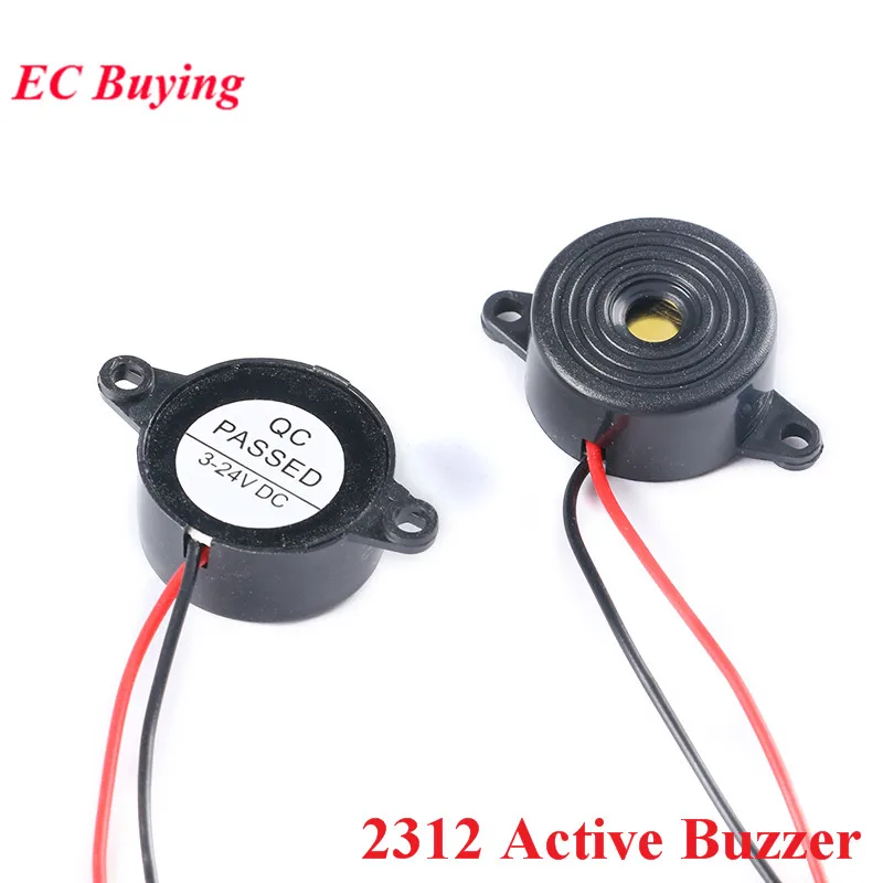 2312 Active Buzzer High-decibel SFM-20B DC 3-24V Continuous Sounder Active Piezoelectric Buzzer With Cable SFM 20B
2312 Active Buzzer High-decibel SFM-20B DC 3-24V Continuous Sounder Active Piezoelectric Buzzer With Cable SFM 20B