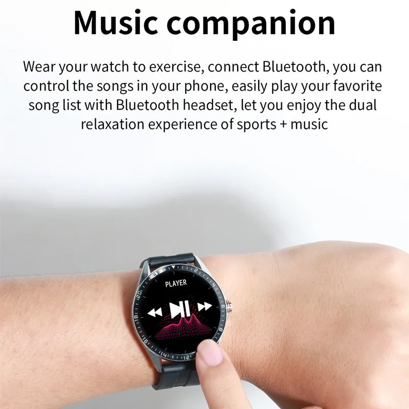 KP01 Smart Watch Customized Face HD Screen Wristband Breath Training Heart Rate Monitor Music Control Android IOS
KP01 Smart Watch Customized Face HD Screen Wristband Breath Training Heart Rate Monitor Music Control Android IOS