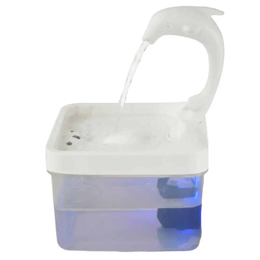 Pet Cat Water Dispenser LED Pet Cat Automatic Drinking Fountain Swan Neck Pet Water Dispenser Automatic Power Off For No Water
Pet Cat Water Dispenser LED Pet Cat Automatic Drinking Fountain Swan Neck Pet Water Dispenser Automatic Power Off For No Water