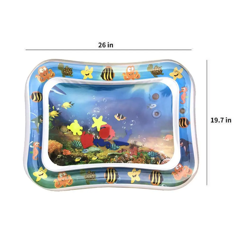 Baby Kids Water Play Mat Inflatable Infant Tummy Time Playmat Toddler for Baby Fun Activity Play Center LeakProof Dropship
Baby Kids Water Play Mat Inflatable Infant Tummy Time Playmat Toddler for Baby Fun Activity Play Center LeakProof Dropship