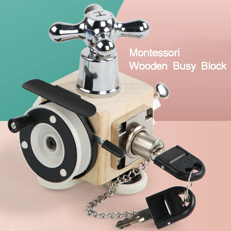 Montessori Wooden Hands-on Grasping Ability Training Lock Six In One Building Board Early Education Toy Parent-child Interactive
Montessori Wooden Hands-on Grasping Ability Training Lock Six In One Building Board Early Education Toy Parent-child Interactive