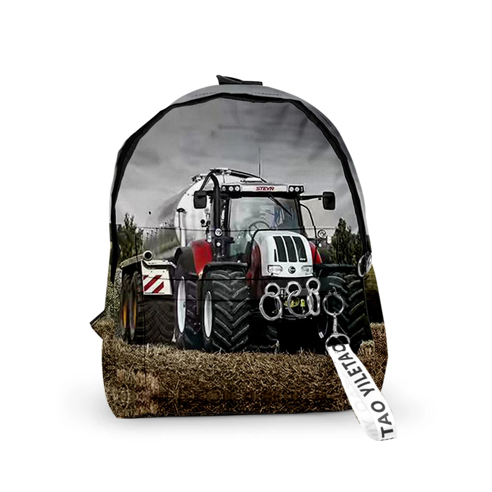Funny tractor pattern School Bags Travel Bags Boys Girls Cute Small Bags 3D Print Oxford Waterproof Key Chain Notebook Backpacks
Funny tractor pattern School Bags Travel Bags Boys Girls Cute Small Bags 3D Print Oxford Waterproof Key Chain Notebook Backpacks