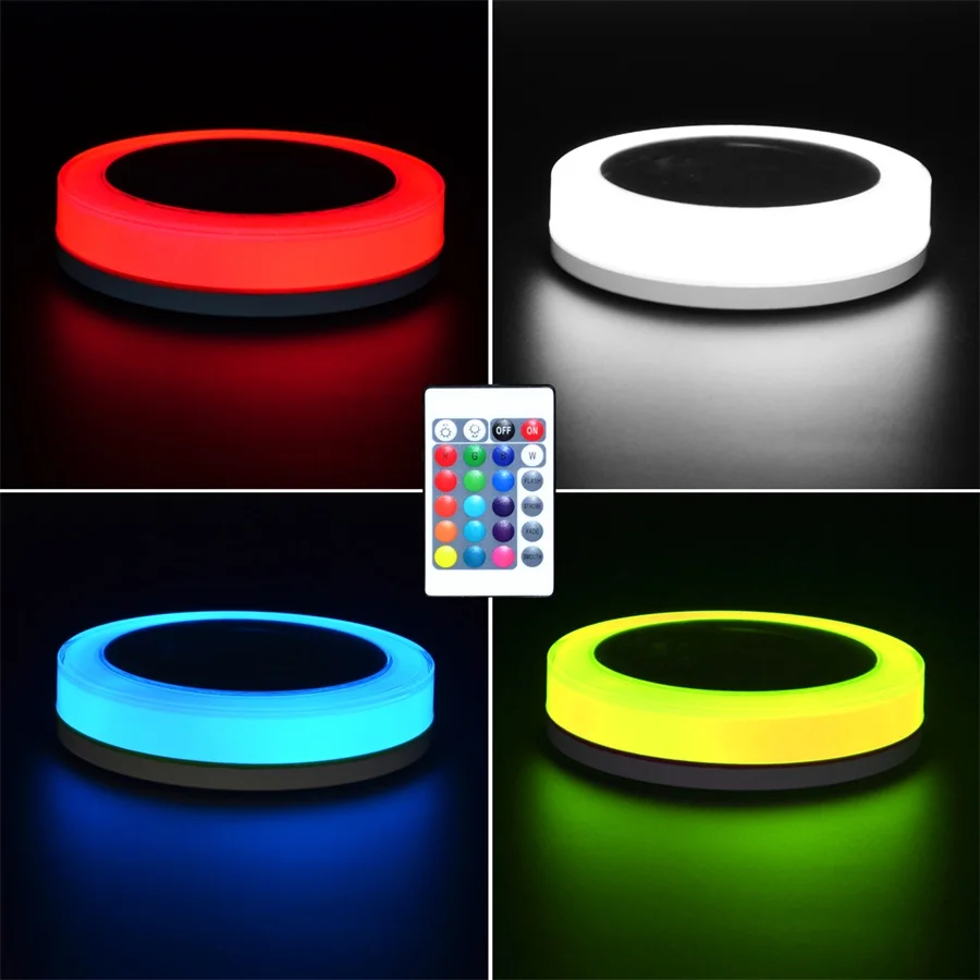 Светодиодный светильник RGB на солнечной энергии для пруда вечерние плавающие