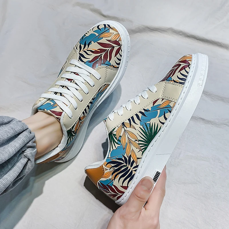 European Station Ukiyoe Series Printed Maple Leaf Men's Shoes Comfortable and Breathable Fashion and Leisure Distinctive
European Station Ukiyoe Series Printed Maple Leaf Men's Shoes Comfortable and Breathable Fashion and Leisure Distinctive