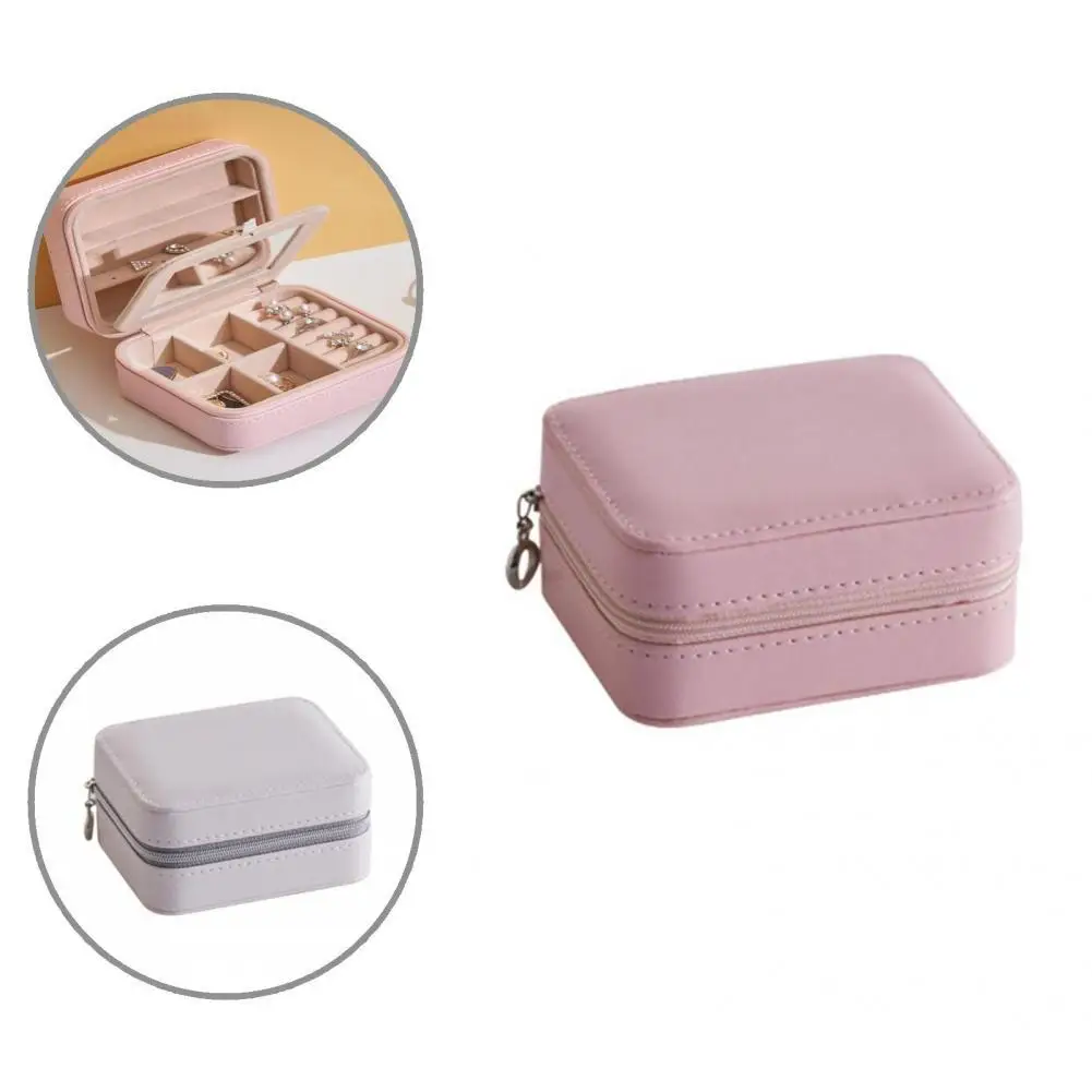 Jewelry Box Portable Multi-function Faux Leather Water Proof Travel Rings Earrings Necklace Bracelets Organize Case for Women
Jewelry Box Portable Multi-function Faux Leather Water Proof Travel Rings Earrings Necklace Bracelets Organize Case for Women