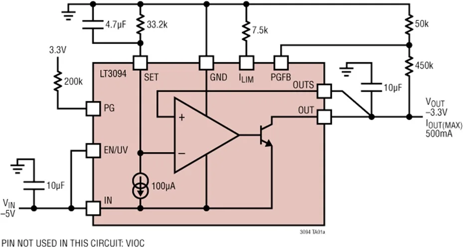LT3094 LT3094EDD LT3094IDD LT3094HDD LT3094MPDD LHCC - 20V, 500mA, Ultralow Noise, Ultrahigh PSRR Negative Linear Regulator
LT3094 LT3094EDD LT3094IDD LT3094HDD LT3094MPDD LHCC - 20V, 500mA, Ultralow Noise, Ultrahigh PSRR Negative Linear Regulator