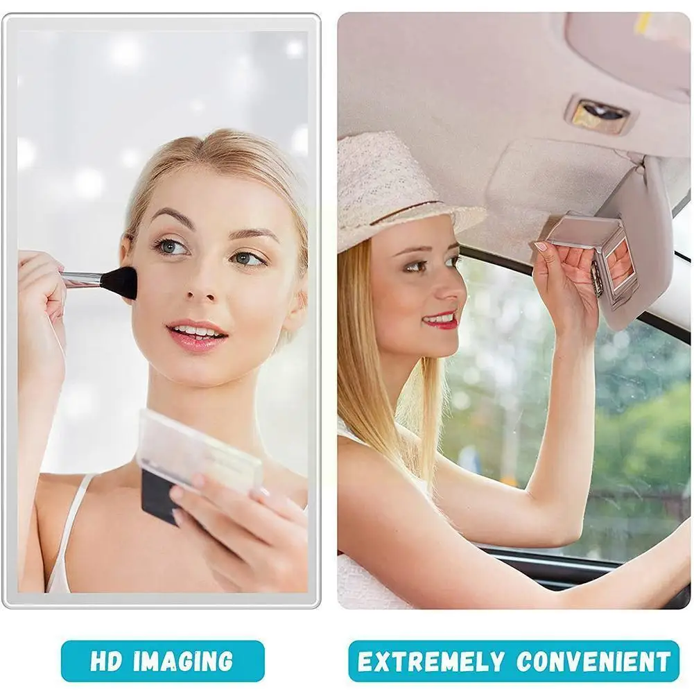 1PC Car Interior Mirror Portable Car Sun-Shading Makeup Car Mirror Cosmetic HD Auto Mirrors Universal Mirror Visor Interior H4M2
1PC Car Interior Mirror Portable Car Sun-Shading Makeup Car Mirror Cosmetic HD Auto Mirrors Universal Mirror Visor Interior H4M2