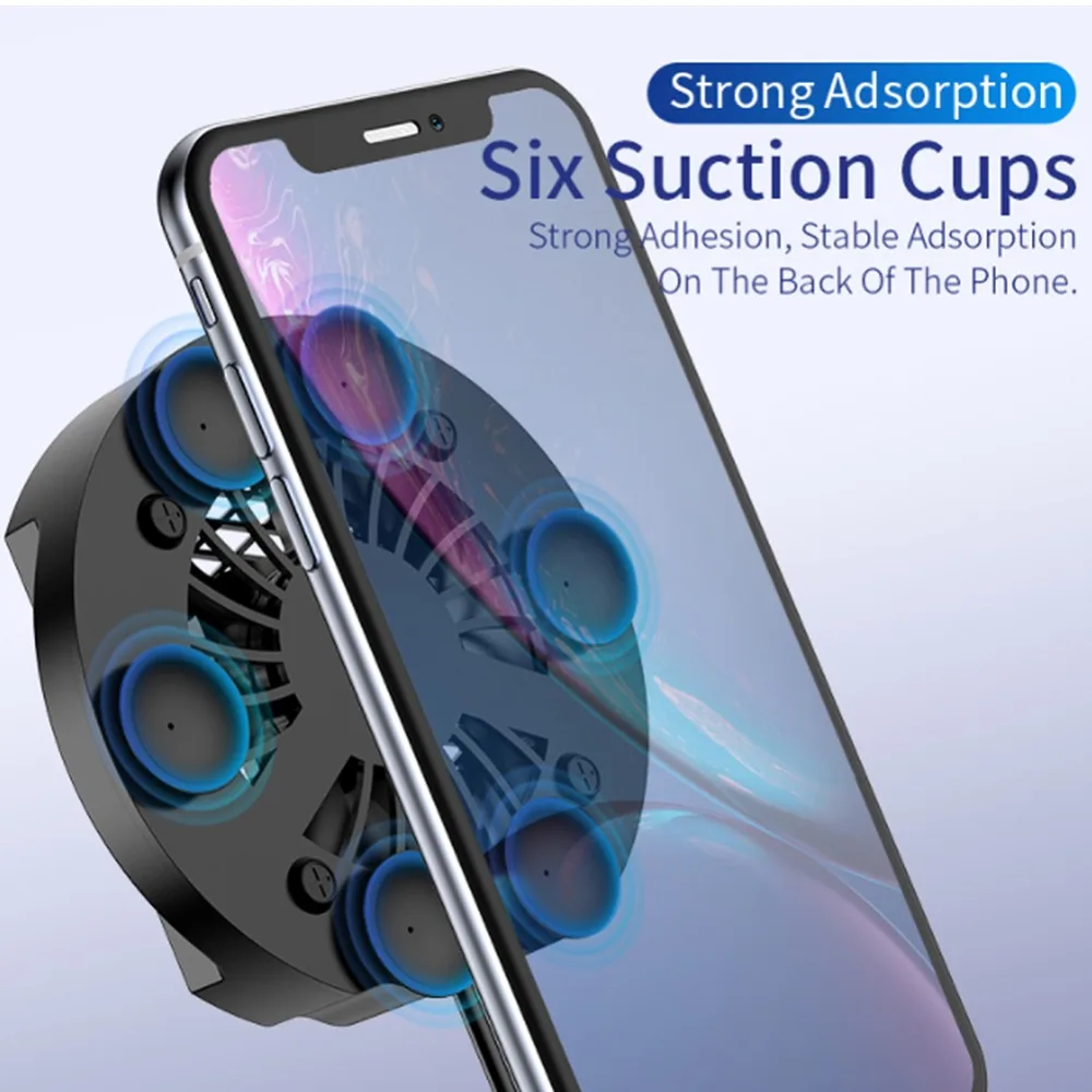 Universal Mobile Phone Radiator Gaming Clamp Cooler Adjustable Portable Fan Holder Retractable Cellphone Heat Sink For Iphone
Universal Mobile Phone Radiator Gaming Clamp Cooler Adjustable Portable Fan Holder Retractable Cellphone Heat Sink For Iphone
