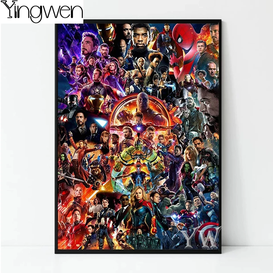 5D Diamond Painting Avengers Marvel Full Diamond Embroidery Mosaic Art Picture Of Rhinestone Home Wall Decor Movie Characters
5D Diamond Painting Avengers Marvel Full Diamond Embroidery Mosaic Art Picture Of Rhinestone Home Wall Decor Movie Characters