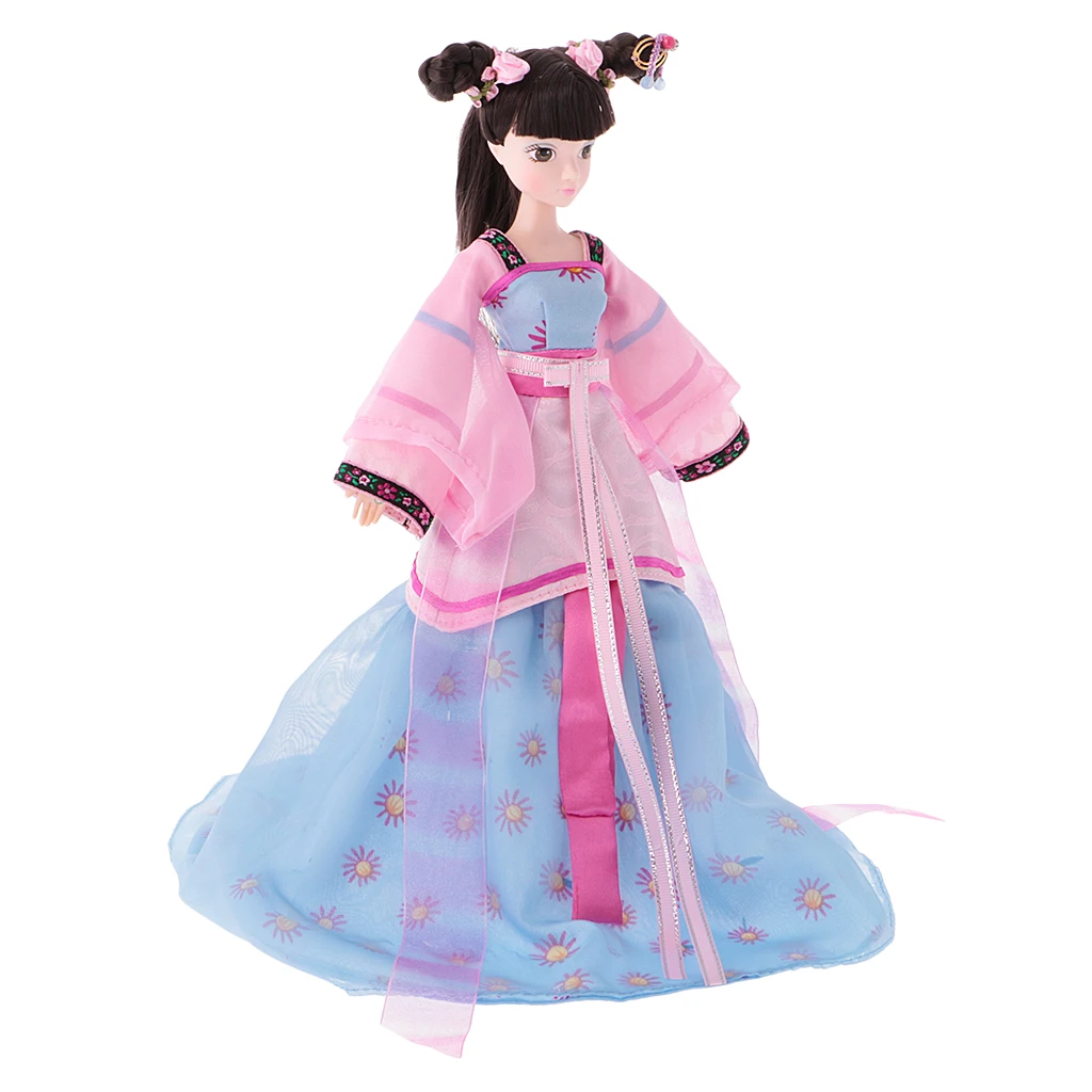 Гибкая Виниловая кукла с 10 шарнирами 28 см/11 дюймов, с подставкой для дисплея 16 см, подарок в китайском стиле феи, розово-голубого цвета
Гибкая Виниловая кукла с 10 шарнирами 28 см/11 дюймов, с подставкой для дисплея 16 см, подарок в китайском стиле феи, розово-голубого цвета
