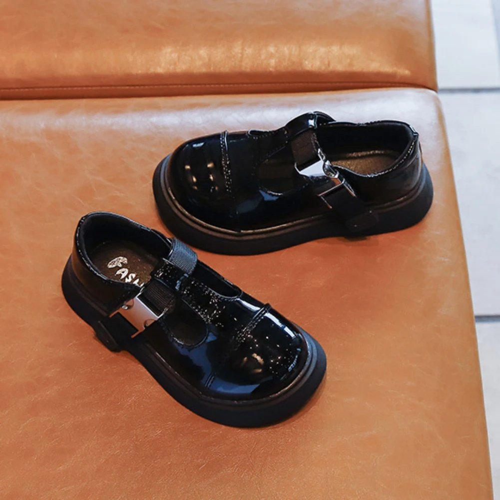 Party Shoes Black Shoes Spring Autumn Shoes Baby Girl Princess Shoes Solid Color PU Leather Single Shoes
Party Shoes Black Shoes Spring Autumn Shoes Baby Girl Princess Shoes Solid Color PU Leather Single Shoes