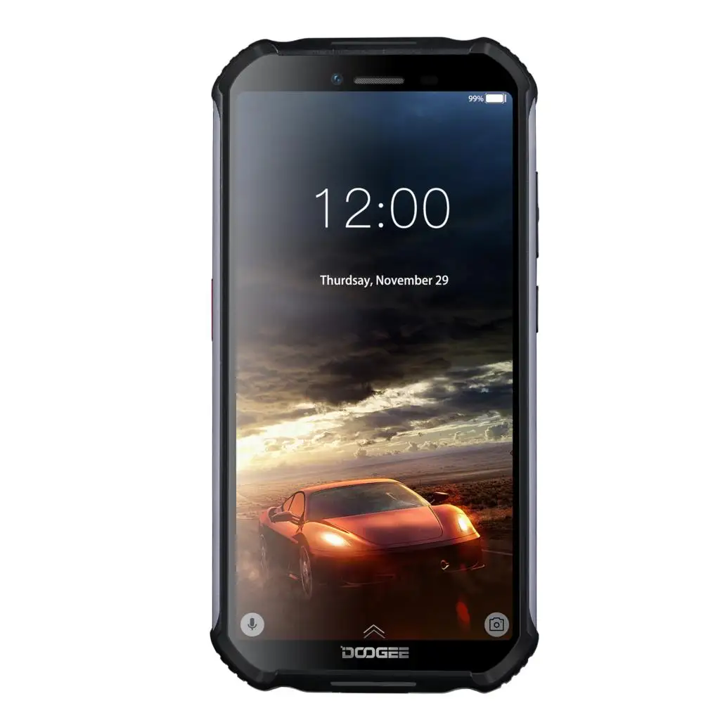 DOOGEE S40 lite IP68/IP69K смартфон NFC Android 9 0 Face ID 2 ГБ + 16 Гб четырехъядерный 8 Мп 5 4650 мАч дюйма