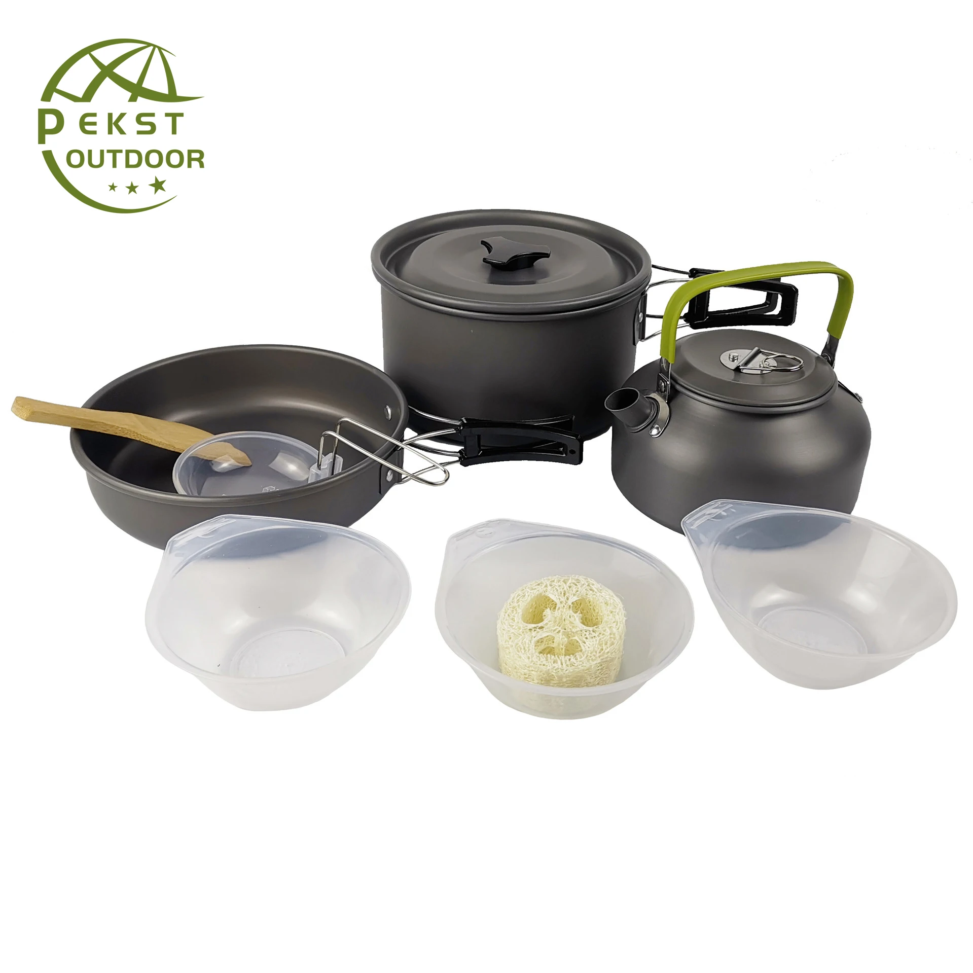 Nature Hike Teapot Survival Frying Pan Kettle for Gas Stoves Outdoor Camping Equipment Camp Cooking Supplies Foldable Tableware
Nature Hike Teapot Survival Frying Pan Kettle for Gas Stoves Outdoor Camping Equipment Camp Cooking Supplies Foldable Tableware