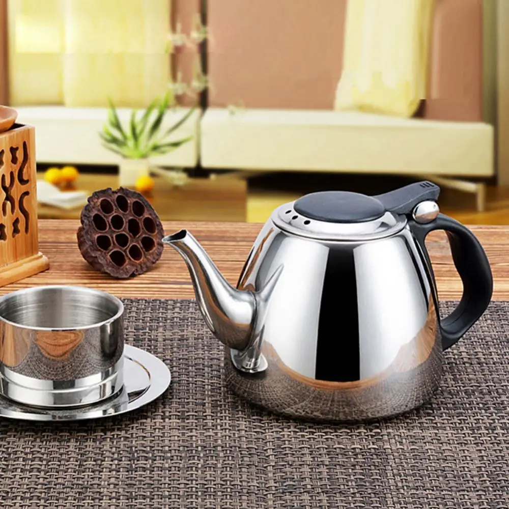1.2L Stainless Steel Water Kettle Handheld Instant Flat Bottom Water Kettle Induction Cooker Heating Boiling Tea Pot Kitchen
1.2L Stainless Steel Water Kettle Handheld Instant Flat Bottom Water Kettle Induction Cooker Heating Boiling Tea Pot Kitchen