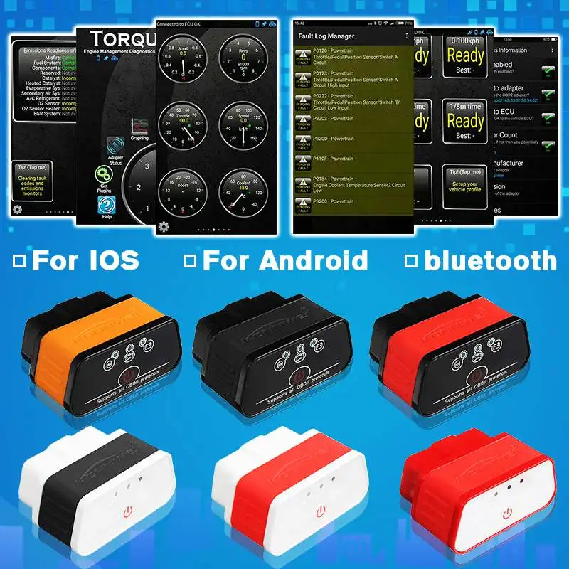 OBD 2 Bluetooth автомобильный универсальный диагностический сканер для проверки двигателя автомобиля инструмент для диагностики интерфейса ада...
OBD 2 Bluetooth автомобильный универсальный диагностический сканер для проверки двигателя автомобиля инструмент для диагностики интерфейса ада...