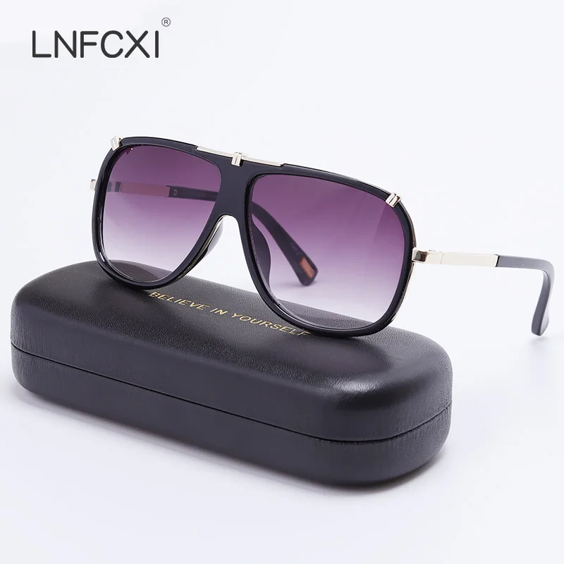 LNFCXI Retro Pilot Sunglasses Men Brand Designer Fashion Square Frame Women Gradient Lens Men Glasses UV400
LNFCXI Retro Pilot Sunglasses Men Brand Designer Fashion Square Frame Women Gradient Lens Men Glasses UV400