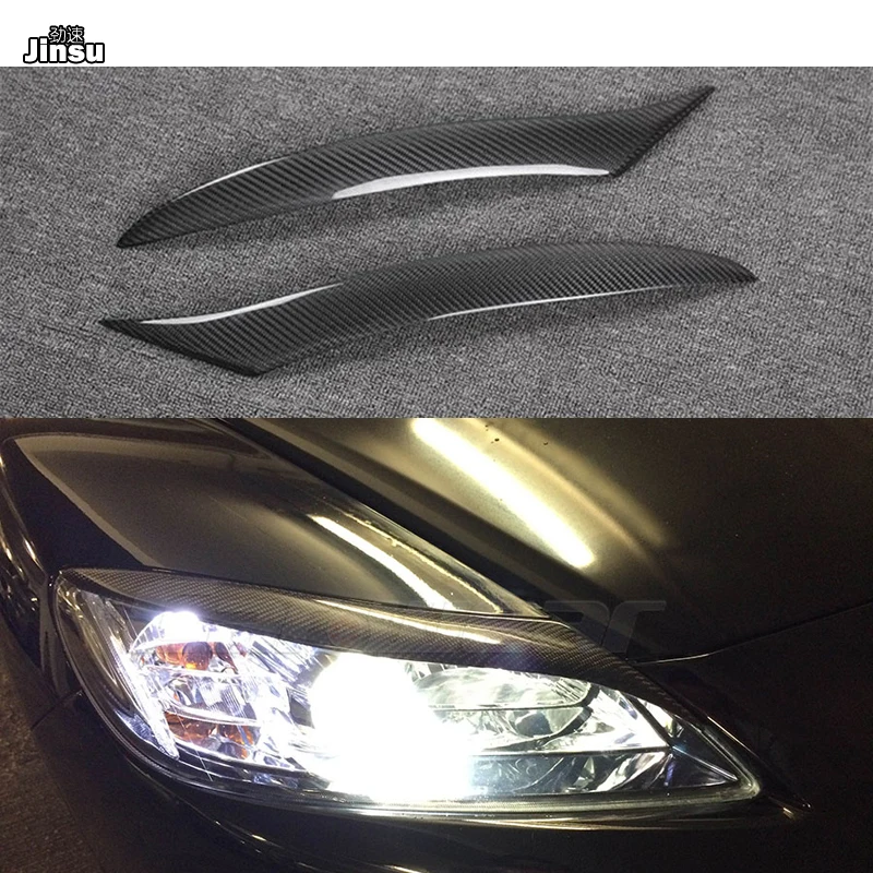 Fiber glass matt balck primer Headlights Eyebrows Eyelids Stickers For Mazda RX8 2008 - 2012 Carbon fiber Front Headlamp Eyebrow
Fiber glass matt balck primer Headlights Eyebrows Eyelids Stickers For Mazda RX8 2008 - 2012 Carbon fiber Front Headlamp Eyebrow