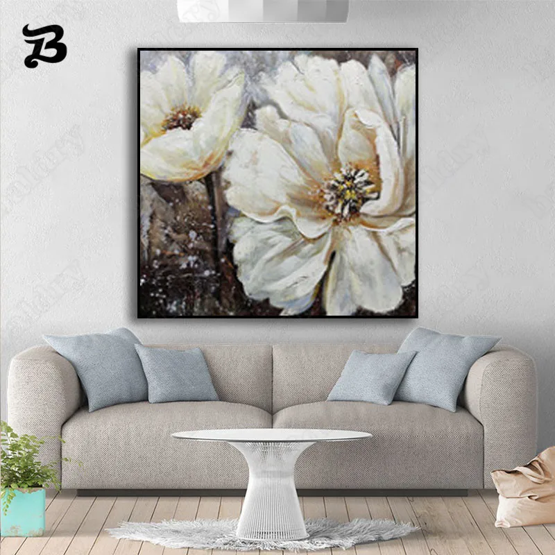 Canvas Painting White Beautiful Flowers Oil Painting Nordic Style Lilies Large Size Flowers Wall Art Modern Home Wall Decoration
Canvas Painting White Beautiful Flowers Oil Painting Nordic Style Lilies Large Size Flowers Wall Art Modern Home Wall Decoration