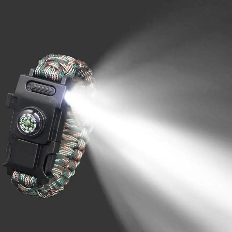 Plastic 550 Paracord Bracelet Survive Tools Survival Whistle Buckle Multifunction Paracord Bracelet Buckle With LED Light 1 PCS
Plastic 550 Paracord Bracelet Survive Tools Survival Whistle Buckle Multifunction Paracord Bracelet Buckle With LED Light 1 PCS