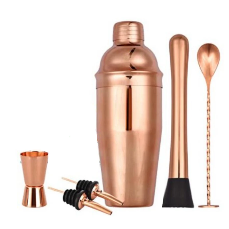 Cocktail Shaker Set, Bartender Kit, 6 Piece 25 Oz Martini Shaker Set with Measuring Jigger - Built-In Bartender Strainer
Cocktail Shaker Set, Bartender Kit, 6 Piece 25 Oz Martini Shaker Set with Measuring Jigger - Built-In Bartender Strainer