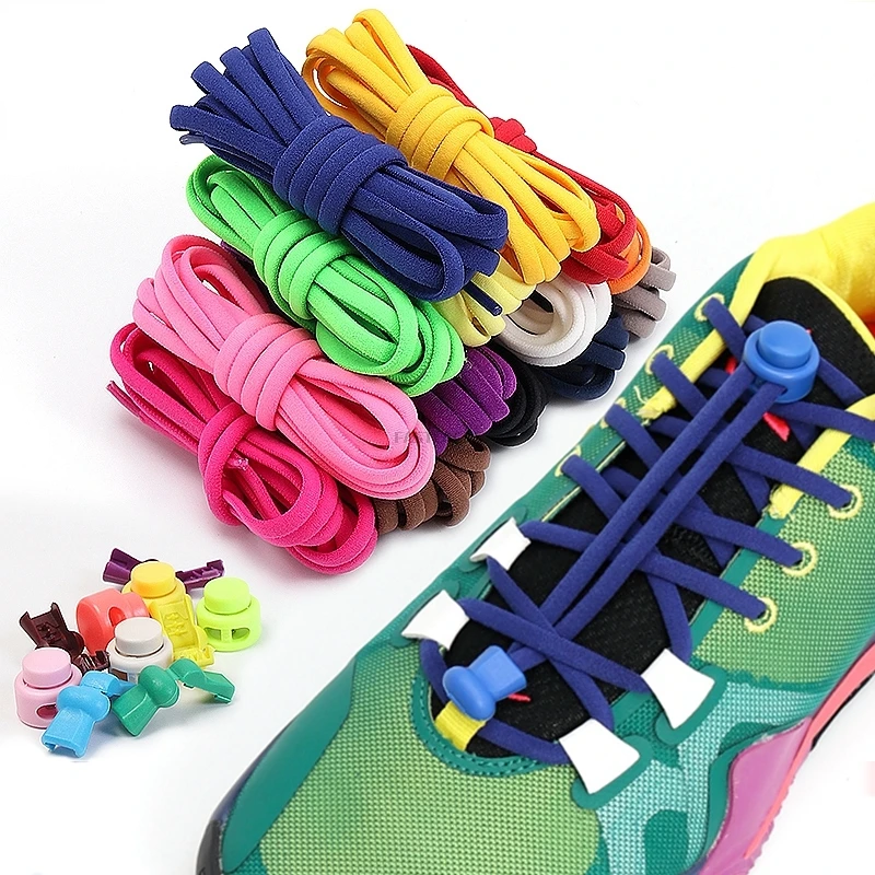 1Pair Spring Lock Shoelaces No Tie Shoelaces Sports Elastic Shoelace Suitable For All Shoes Lazy Laces Sneaker Shoe Accessories 
1Pair Spring Lock Shoelaces No Tie Shoelaces Sports Elastic Shoelace Suitable For All Shoes Lazy Laces Sneaker Shoe Accessories