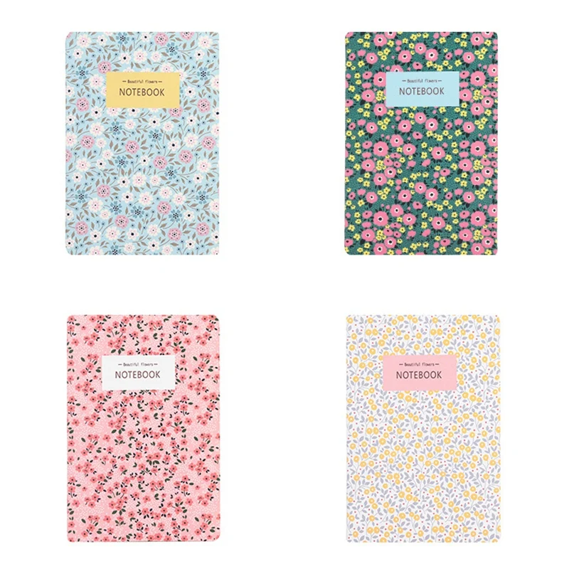 4 PCS A5 Notebook Floral Pattern Journal 64 Pages Lined Paper Note Books for Work Office Home School or Business
4 PCS A5 Notebook Floral Pattern Journal 64 Pages Lined Paper Note Books for Work Office Home School or Business