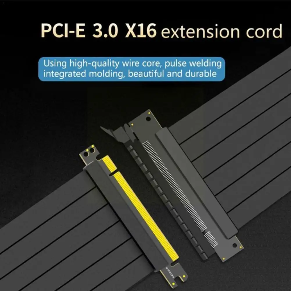 Кабель-удлинитель для графической карты 3,0 Pcie X16, 15/20 см, 90 °, 180 °, для A6h0
Кабель-удлинитель для графической карты 3,0 Pcie X16, 15/20 см, 90 °, 180 °, для A6h0