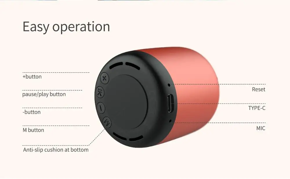 Мини-динамик Nillkin Bluetooth 4 2 TWS | Электроника