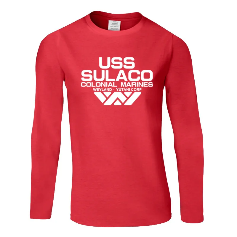 USS Sulaco Colonial Marines Aliens Off World autumn Clothing Tshirt Men Long Sleeve T Shirt Men Casual T-Shirts
USS Sulaco Colonial Marines Aliens Off World autumn Clothing Tshirt Men Long Sleeve T Shirt Men Casual T-Shirts