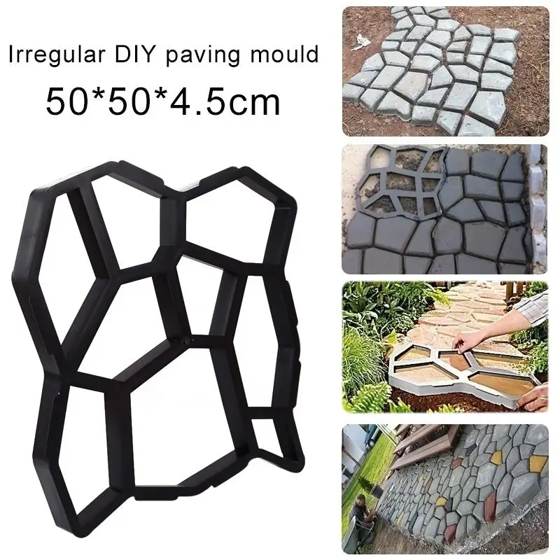 Прочная 50*50 бетонная форма для цемента, форма для тротуара, каменная дорожка, прочная черная DIY Шаговая форма для производства брусчатки
Прочная 50*50 бетонная форма для цемента, форма для тротуара, каменная дорожка, прочная черная DIY Шаговая форма для производства брусчатки
