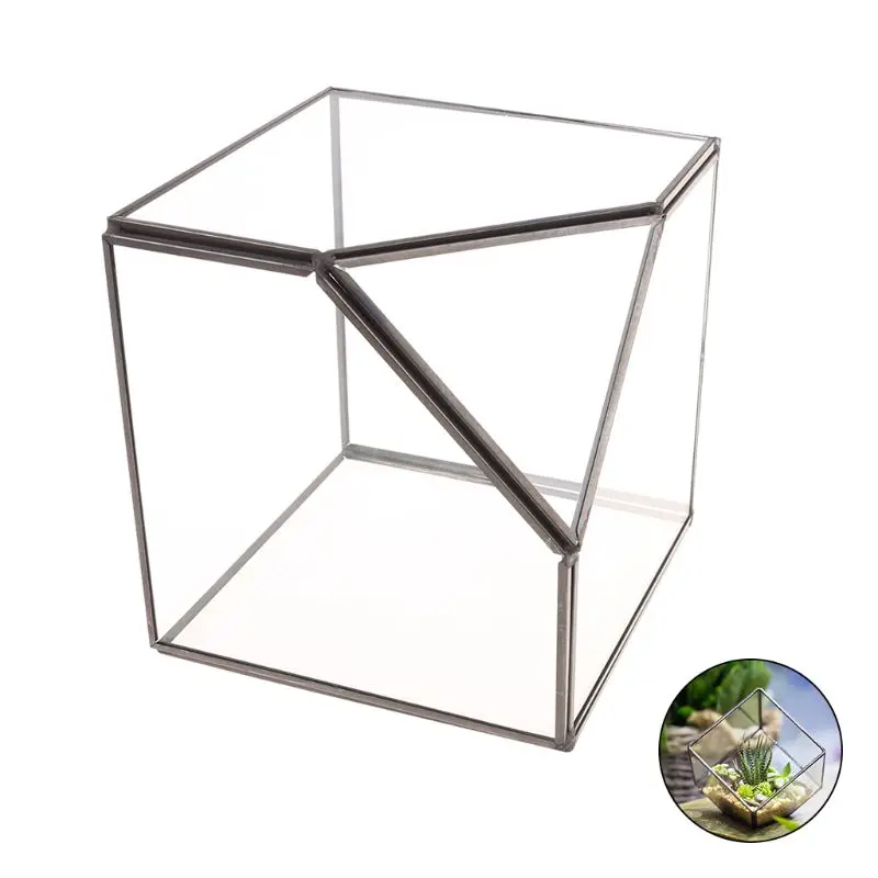Modern Glass Terrarium Storage Box Clear Glass Geometric Terrarium Succulent Plant Display Box, Decorative Votive Candle P9YF
Modern Glass Terrarium Storage Box Clear Glass Geometric Terrarium Succulent Plant Display Box, Decorative Votive Candle P9YF