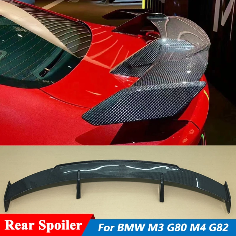 GT Style Wet Or Dry Carbon Fiber Material Back Trunk Wing Rear Spoiler For BMW All Sedan Car M3 G80 M4 G82 Tuning 
GT Style Wet Or Dry Carbon Fiber Material Back Trunk Wing Rear Spoiler For BMW All Sedan Car M3 G80 M4 G82 Tuning